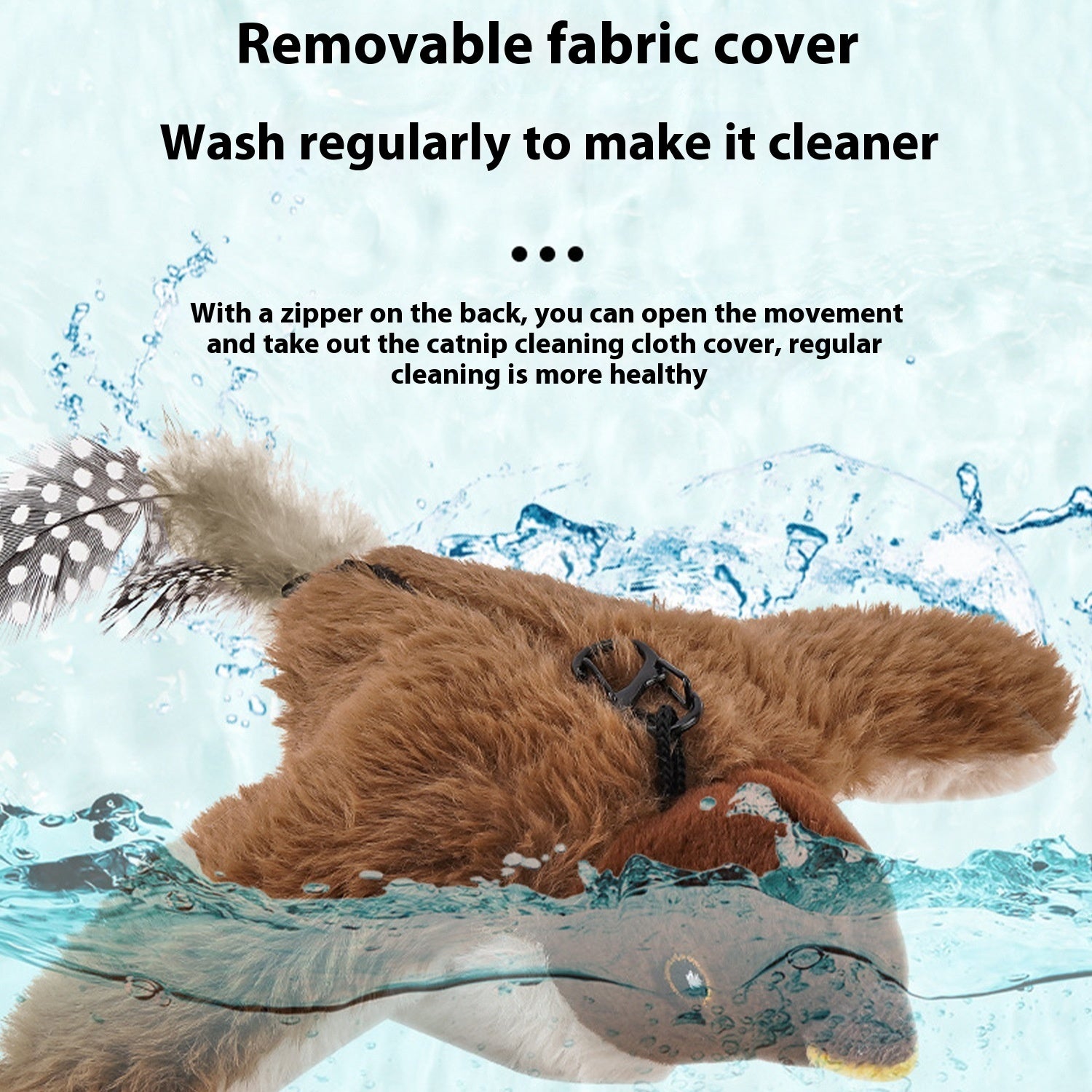 Interactive Flying Bird Cat Toy for Indoor Bored Cats