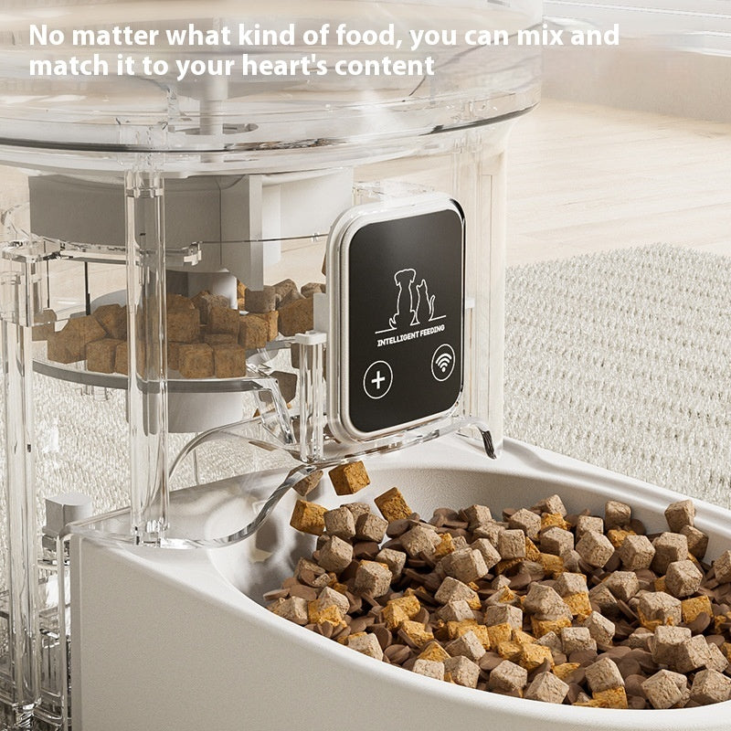 Automatic Pet Feeder with Wi-Fi & App Control