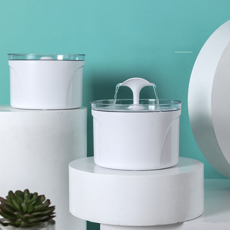 LED-Enhanced Automatic Pet Water Fountain for Pets